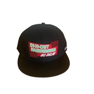 In-N-Out Burger Black and Red Hat